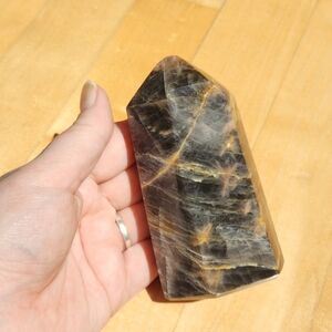 Black Moonstone Tower Display